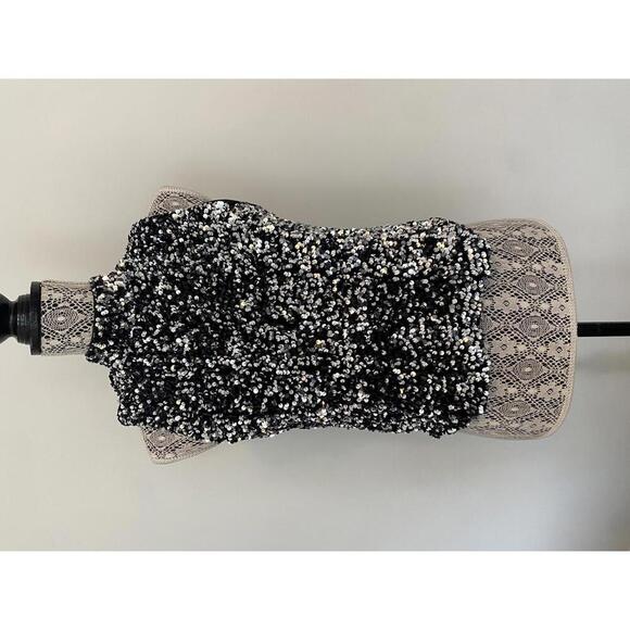 Sequined top size M - Picture 2 of 4